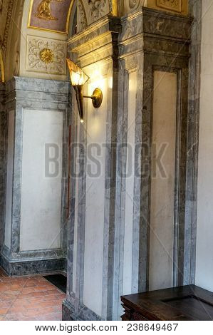 1.5.2018 Valdstejn Palace In Prague, The Capital Of The Czech Republic. Former Senate.