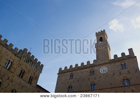 Volterra palaces - Tuscany, Italy