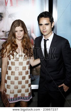 LOS ANGELES - SEPT 27:  Kate Mara; Max Minghella arriving at  the 