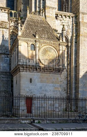 Astronomical Clock At Chartres Cathedral