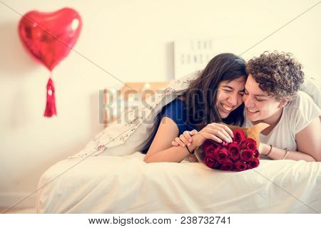 Lesbian couple lifestyle