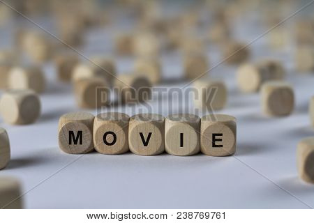 Movie - Image With Words Associated With The Topic Movie, Word, Image, Illustration