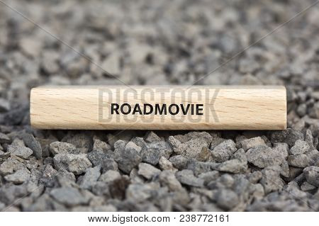 Roadmovie - Image With Words Associated With The Topic Movie, Word, Image, Illustration