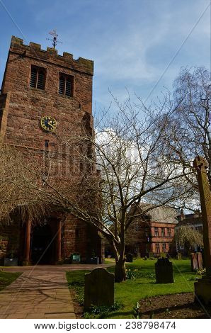 A View Of The Exterior Of St. Andrews Church Building In Penrith.