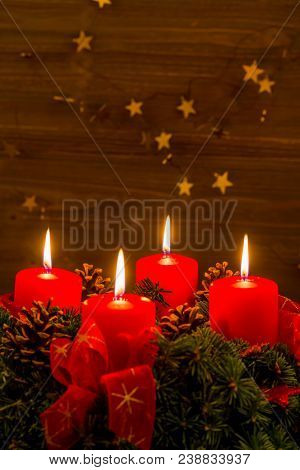 advent wreath for christmas