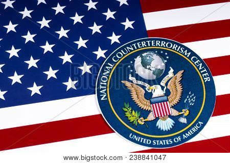 London, Uk - March 27th 2018: The Seal Or Symbol Of The National Counterterrorism Center Of The Unit