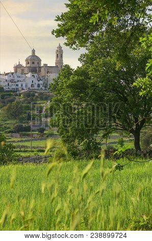 The Most Beautifull Old Towns In Italy: Locorotondo, Laid On The Top Of A Hill, Has One Of The Most 