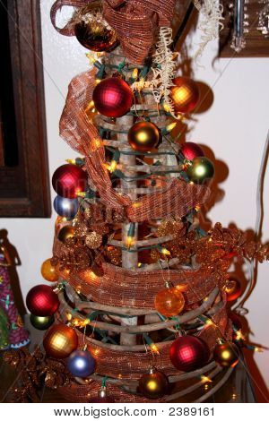Houten boom decoratie