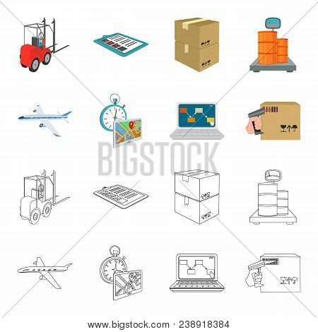 Transport Aircraft, Delivery On Time, Computer Accounting, Control And Accounting Of Goods. Logistic