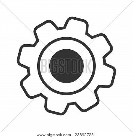 Gear Icon, Service Icon, Maintenance Icon Vector