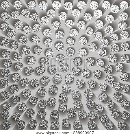 Metallic Glossy Texture. Metal Silver Pattern. Abstract Shiny Background. Luxury Sparkling Backgroun