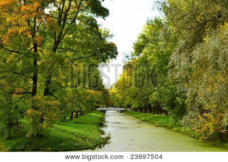 Canal in Tsarskoe Selo