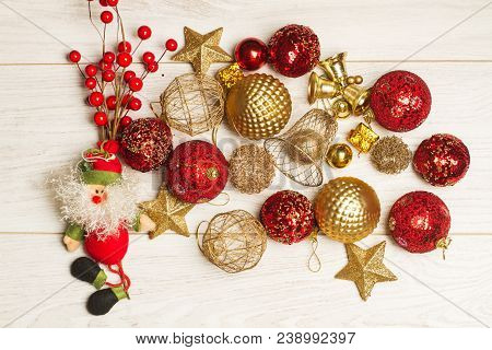 Lot Of Ornaments To Celebrate Christmas In Familty