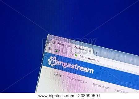 Ryazan, Russia - April 29, 2018: Homepage Of Readms Website On The Display Of Pc, Url - Readms.net.