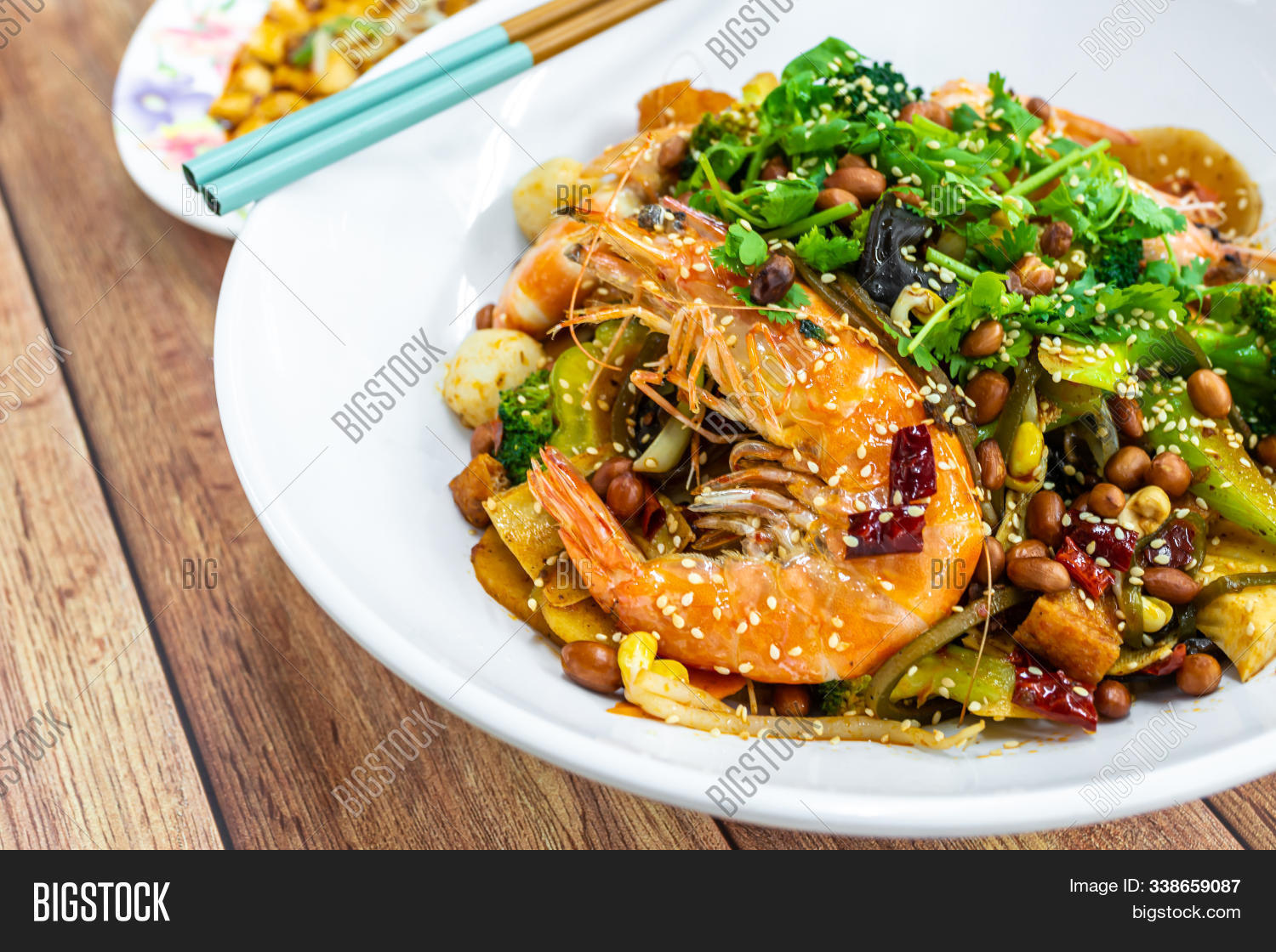 Mala Xiang Guo Stir Image Photo Free Trial Bigstock