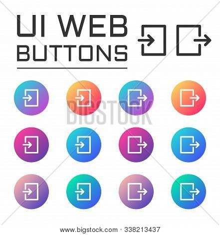 Login Logout Account Vector & Photo (Free Trial) | Bigstock