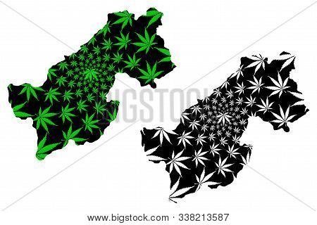 Paktia Province (islamic Republic Of Afghanistan, Provinces Of Afghanistan) Map Is Designed Cannabis