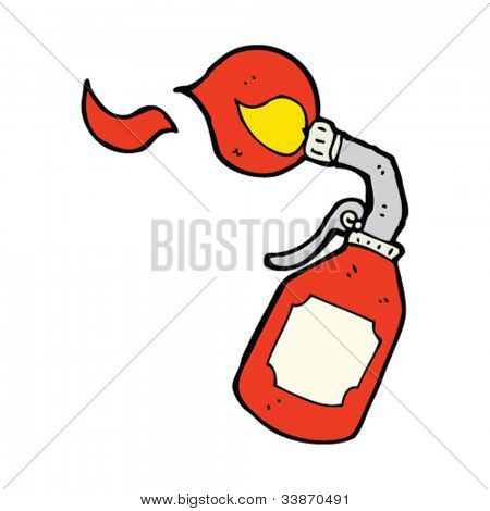 torcia colpo Cartoon