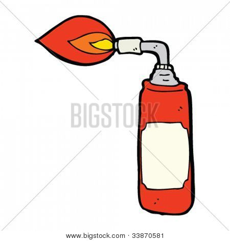 torcia colpo Cartoon