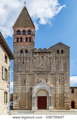 Saint-philibert De Tournus Is A Medieval Church, The Main Surviving Building Of A Former Benedictine