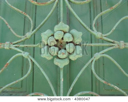 Flor de metal