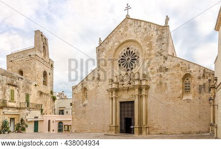 View At The Cathedral Of Santa Maria Assunta In Otranto In Italy