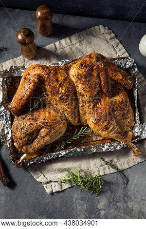 Healthy Homemade Spatchcocked Turkey