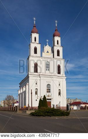 Old Ancient Catholic Church Of The Assumption Of The Blessed Virgin Mary In Dyatlovo, Grodno Region,