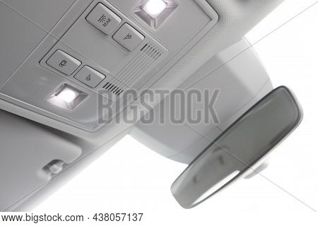 Rearview Mirror In The Car - Image