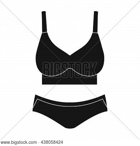 Underwear Vector Icon.black Vector Icon Isolated On White Background Underwear.