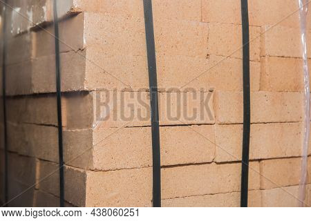 A Bunch Of Refractory Bricks, Fire-resistant Brick Blocks.