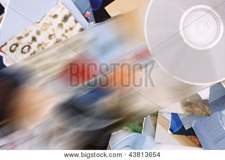 Foto der schnelle brennen cd service