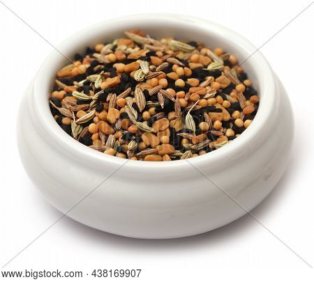 Mixed Spices Named As Pach Foron Masala In Indian Subcontinent