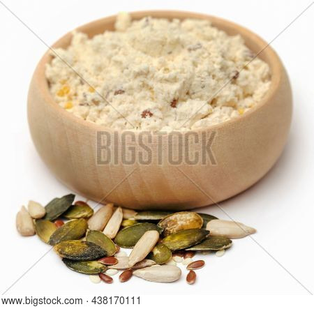Special Flour With Seeds For Making Nutritious Bread
