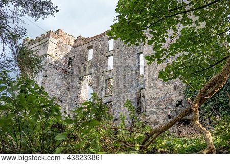 The Remains Of Raphoe Castle In County Donegal - Ireland