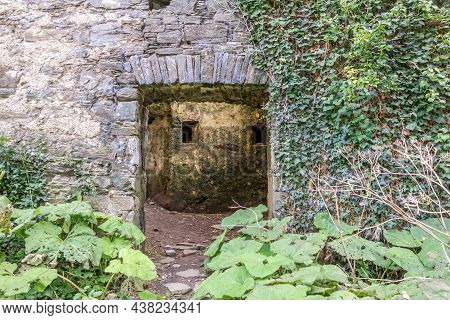 The Remains Of Raphoe Castle In County Donegal - Ireland