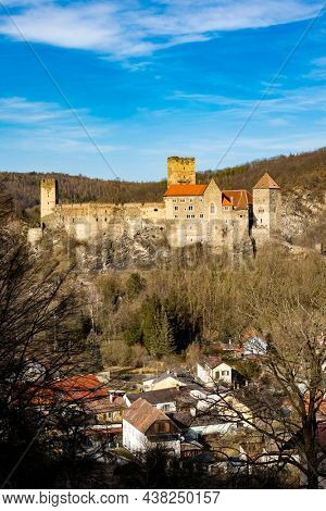 Hardegg castle in north Austria