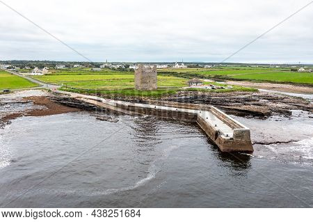 The Easky Pier And Castle In County Sligo - Republic Of Ireland