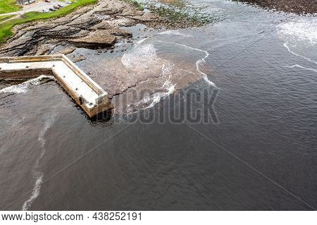 The Easky Pier Next To The Castle In County Sligo - Republic Of Ireland