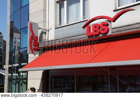 Muelheim A.d. Ruhr, Germany - September 21, 2020: Lbs Landesbausparkasse Branch In Muelheim An Der R