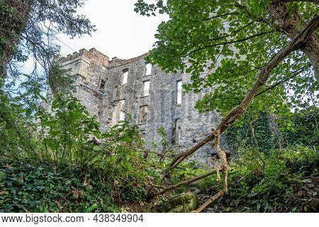 The Remains Of Raphoe Castle In County Donegal - Ireland