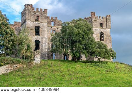 The Remains Of Raphoe Castle In County Donegal - Ireland