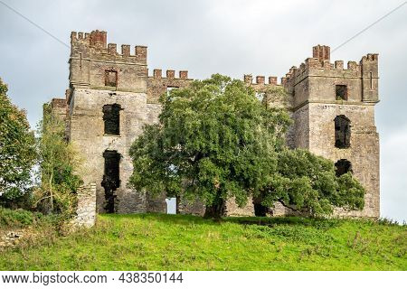 The Remains Of Raphoe Castle In County Donegal - Ireland