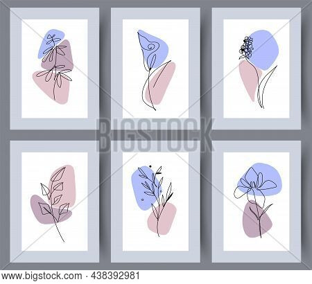 Printable Wall Art Vector Poster Set Vector.