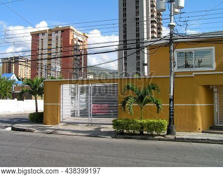 The Magnificent Architecture Of South America. Venezuela. Maracay. Colonial Style. A Picturesque Col