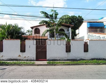 The Magnificent Architecture Of South America. Venezuela. Maracay. Colonial Style. A Picturesque Col
