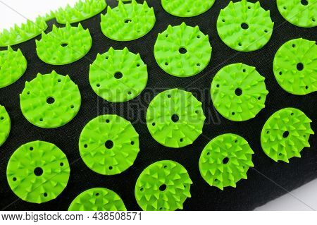 Acupressure Mat With Pillow Specially Made With Non-allergik, Callibrated Trigger Points That Will S