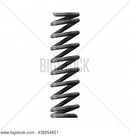 Vector Design Of Coil And Spiral Icon. Web Element Of Coil And Absorber Vector Icon For Stock.