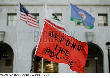 Black Lives Matter protest in downtown Los Angeles. 8 JUL, 2020, LOS ANGELES, USA