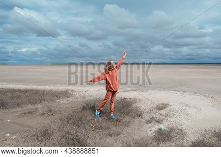 Ecological Catastrophe In Israel, In The Middle East, The Disappearance Of The Dead Sea. Shallowing,